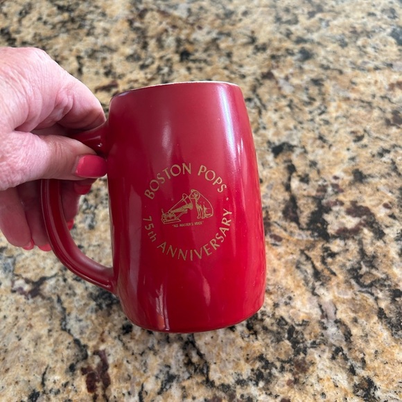Boston Pops 75th Anniversary Red Mug - Picture 4 of 5